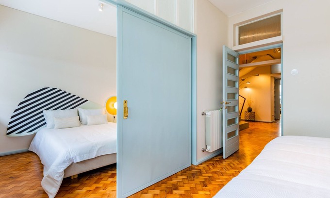 Paranhos Apartamento | Apartamento dúplex modernista auténtico y exclusivo