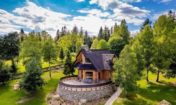 Pcim Casa | Una casa de vacaciones única y confortable en estilo montañés, chimenea, Zawadka