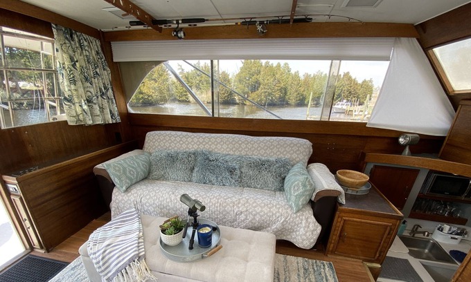 Little Egg Harbor Alquiler De Eote | Unique Houseboat Experience!