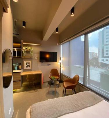 Calle 100 Apartamento | Unique loft con piscina cerca a parque 93