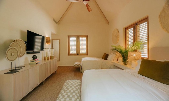 Punta Cana Villa | Unique mediterranean-style villa with golf and lake view in luxury beach resort