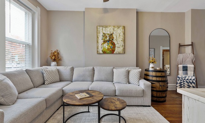 Fan District Casa | Unique Modern Farmhouse Comfort in the Heart of Richmond VA