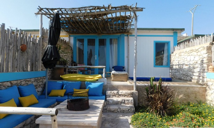 Essaouira Cabaña | Unique ocean view Blue cabin with private pool