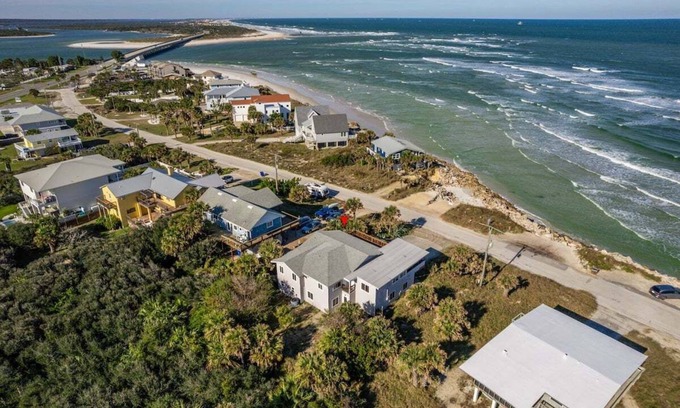 St. Augustine Casa | Unobstructed ocean views! 🌊 Entire home with 2 living areas for the perfect seaside escape.