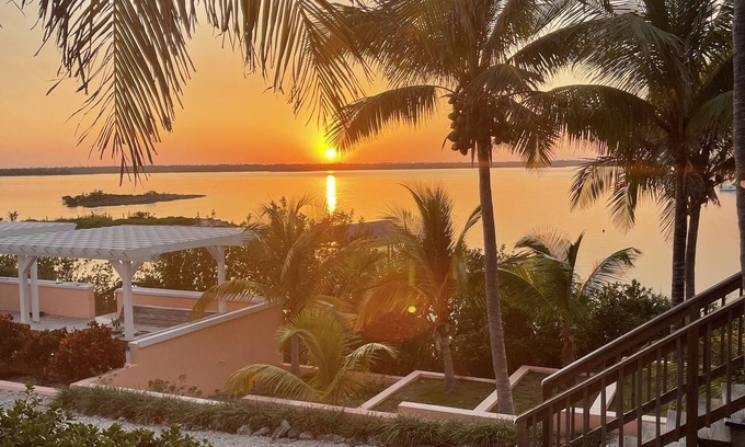 Cherokee Casa | Unparalleled views in Abaco! Private 4 acre estate with beach, dock and cabana.