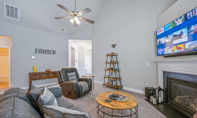 Adairsville Casa | Unwind In This Outdoorsy Stay Near Sporting Range