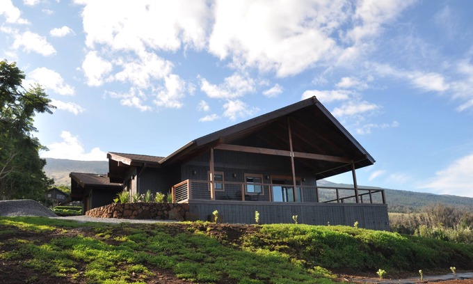 Kula Casa | Kula del interior del país - Casa privada en las laderas de Haleakala - Vista de varias islas