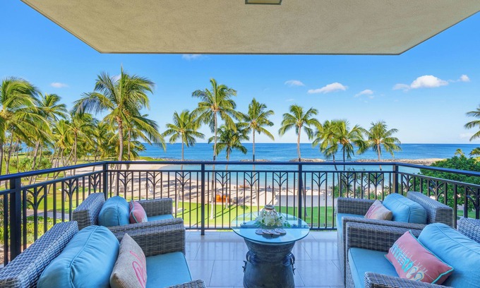 Ko Olina Villa | UPDATED 2025 - 2 Bedroom Oceanfront Villa w/AMAZING Views and Luxury Amenities!!