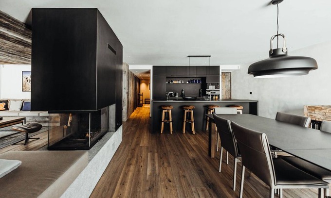 Demi-Quartier Apartamento | Upmarket family apartment facing the Jaillet mountains