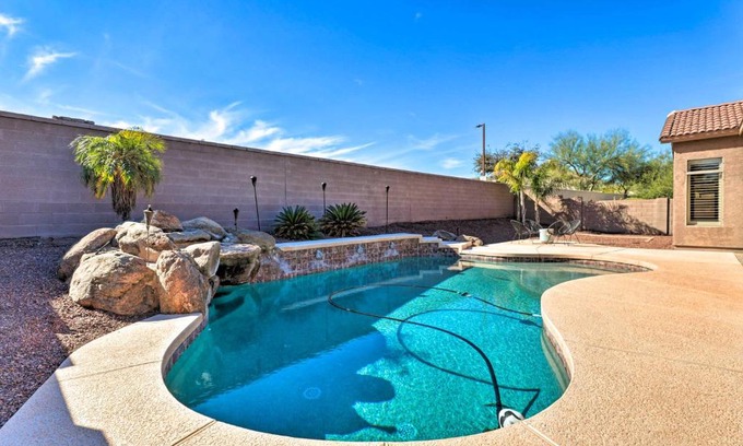 Estrella Mountain Ranch Casa | Upscale Goodyear Retreat with Outdoor Oasis!