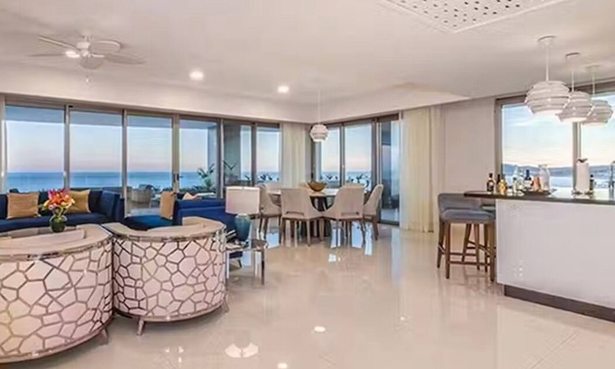 San José del Cabo Complejo | Upscale, Luxe oceanfront 3bed, 2.5 ba condo resort with huge balcony and jacuzzi