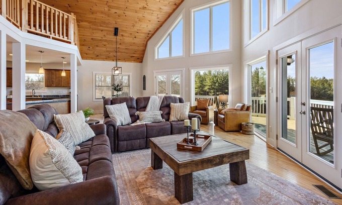 Morganton Casa | Upscale, Outdoorsy Home with Great Amenities