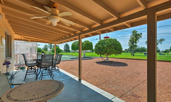 Sun City Casa | NUEVO Luxe Sun City Home w / Yard en South Golf Course