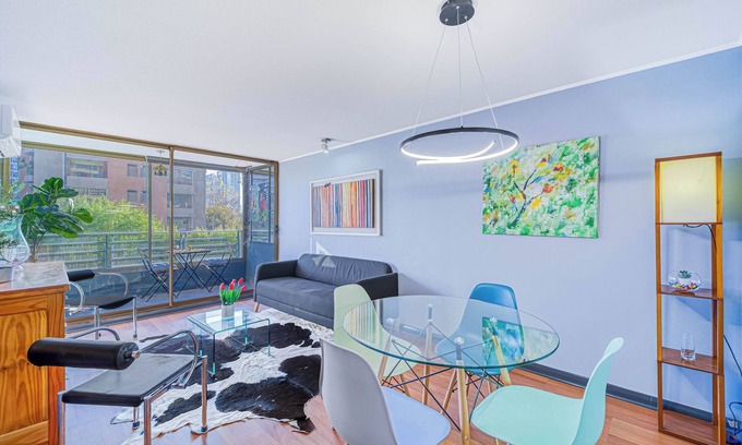 Santiago Apartamento | Urban Bloom 3D, Wifi y Estacionamiento