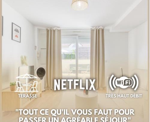 Quartier du Vieux-Pont - Sainte-Genevieve Apartamento | Urban cocon - 15 min de La Défense - 20min Paris