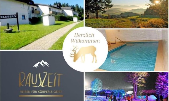 Schoenwald Apartamento | Urlaub auf 1.000 Meter Höhe mit Pool und Sauna