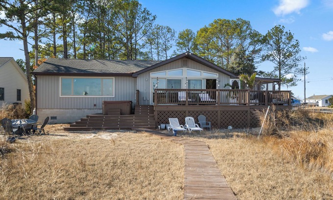 Dames Quarter Casa | Reel Relaxation-Waterfront 3-bedroom house in Deal Island Historic District