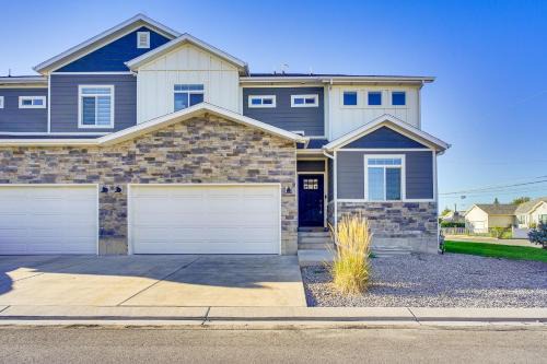 Millcreek Casa | Room to Work and Relax! SLC Townhome with Office, Yard