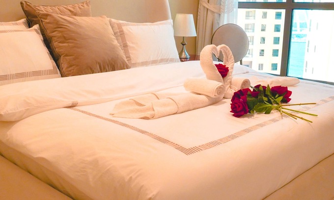 Trade Centre 1 Apartamento | Usmans Brand New 3 Bedroom JBR Walk ALL Rooms Sea View 2 Balconies
