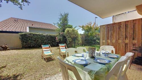 Vieux-Boucau-les-Bains Apartamento | V-Mimosas 02 Appartement lumineux pour 6 personnes avec terrasse et jardin à Vieux Boucau