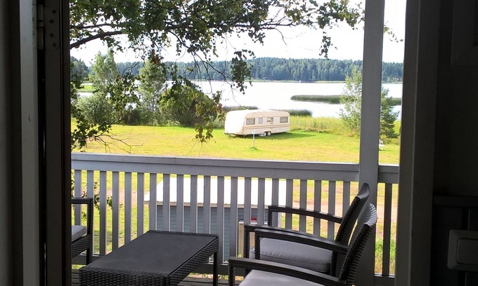 Virolahti Cabaña | Vaalimaa Camping - On the beach