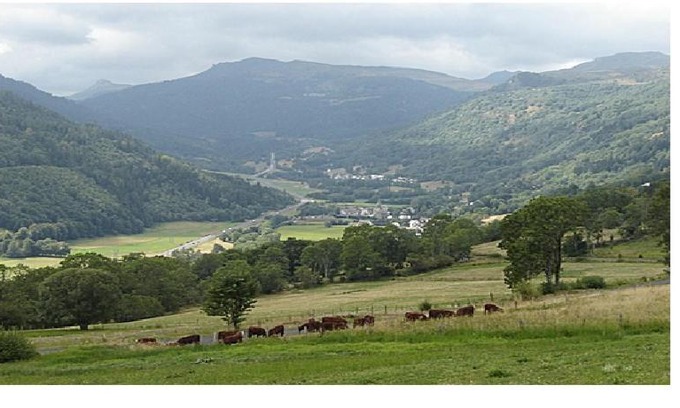 Laveissiere Apartamento | Vacances au pied des Monts du Cantal