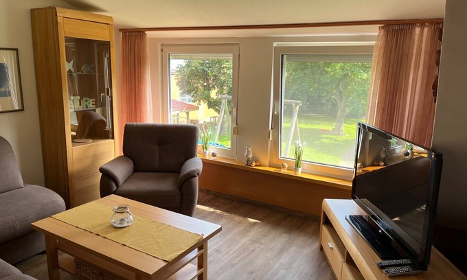 Hamswehrum Apartamento | Apartamento para 4 personas con jardín muy grande