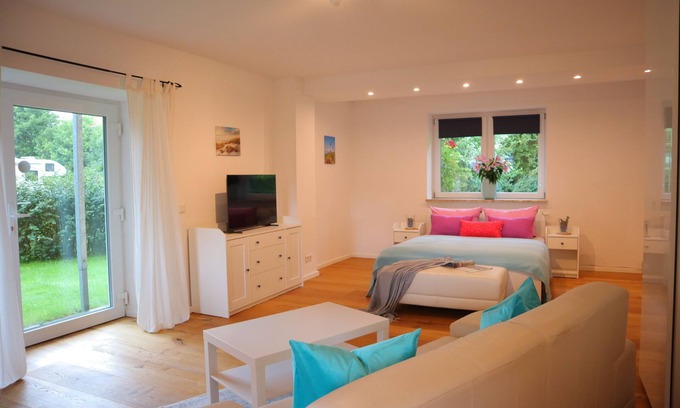Nordholz Apartamento | Vacation apartment "Am Deich" - cozy, modern & only a few steps to the Wadden Sea