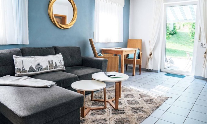 Andel Apartamento | Andeler Eule Terrasse z, lado sur con cocina - casa de vacaciones y bodega Roussel