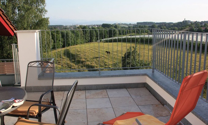 Ailingen Apartamento | Apartamento "Panorama de invierno", 55 m 2, 1 dormitorio, máx. 2 personas