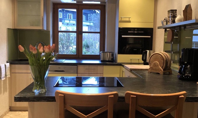 Bischofswiesen Apartamento | Apartamento para 2-4 con terraza y vista Watzmann