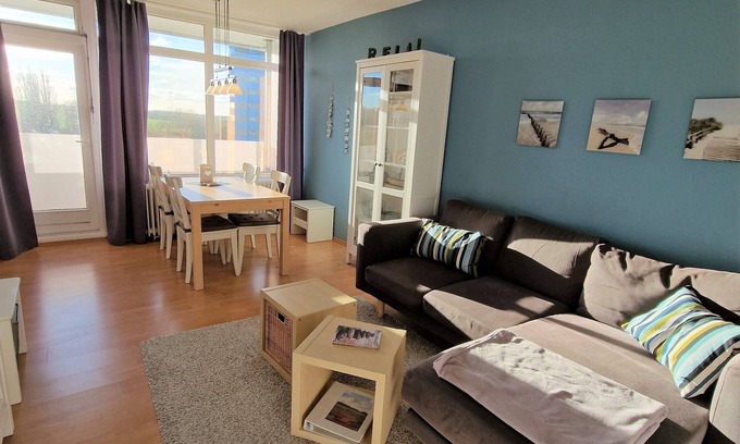 Heiligenhafen Apartamento | Vacation apartment "Sonnenblick" incl. free use of the sauna in the Aktiv-Hus!