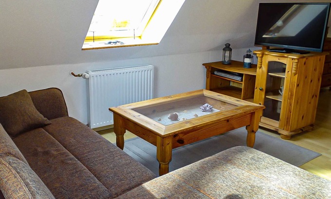 Bodstedt Apartamento | Apartamento 2 - día de fiesta con baño y chimenea