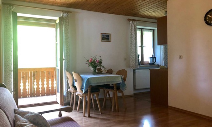 Kleinhogl Apartamento | Vacation apartment 4, 42 sqm with 1 bedroom, kitchen-living room, balcony