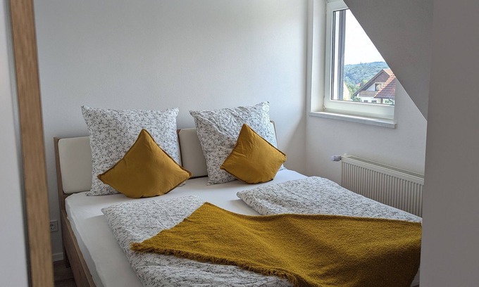 Meissen Apartamento | Vacation apartment "Alte Bäckerei" on the outskirts of Meißen with a view over the city