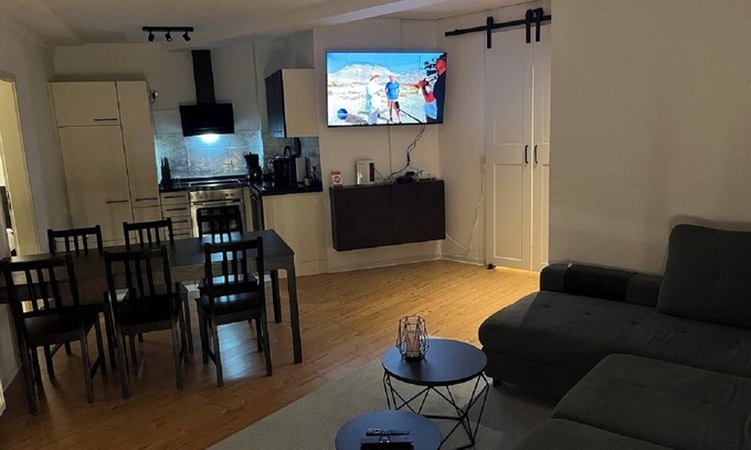 Burglesum Apartamento | Vacation apartment at Knoops Park 1 bedroom; 1 living room; kitchen; bathroom, terrace
