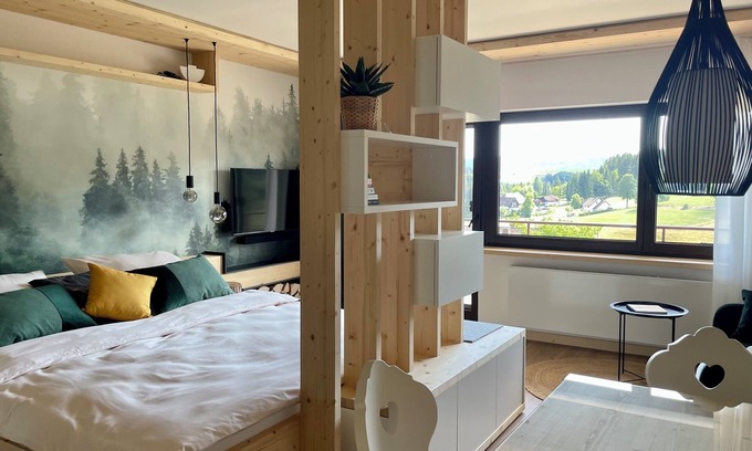 Saig Apartamento | Vacation apartment "Das Waldo" with a view of the Black Forest