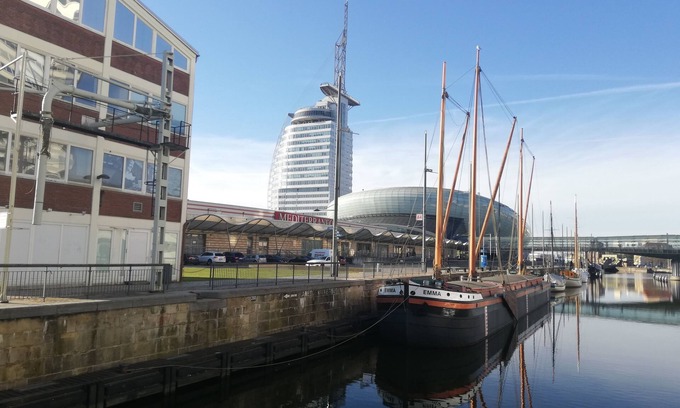 West Leherheide Condominio | Vacation apartment Breitschuh's Havenwelten in Bremerhaven⚓Free WLAN & parking space
