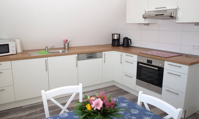 Gruenerdeich Apartamento | Vacation apartment Aurora - Haus Am Wind