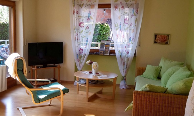 Herbolzheim Apartamento | Apartamento Rosenhof Broggingen, 56 qm, 1 dormitorio, máx. 4 personas