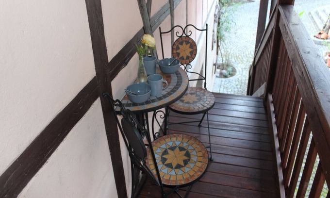 Pfarrweisach Apartamento | Vacation apartment (58sqm) with fully equipped kitchen and Swedish stove