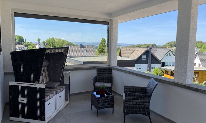 Rhode Apartamento | Dorfblick holiday apartment with 72 square meters, 2 bedrooms, max. 2 people