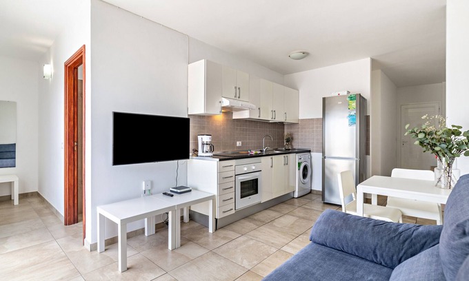 Playa Honda Apartamento | Apartamento de vacaciones 'Apartamento Barlovento' con balcón y Wi-Fi