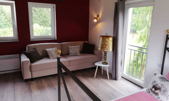 Trostau Apartamento | Vacation apartment, Fahrenbach-Alm, Kösseineblick, Fichtelgebirge