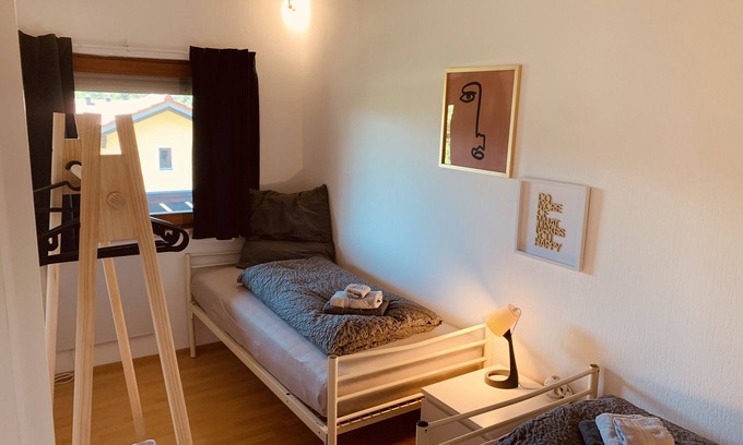 Salzweg Apartamento | Apartamento 'Felix Living 6' con balcón y Wi-Fi