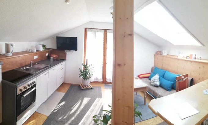 Aufham Apartamento | Apartamento Hochstaufen, 35m² DG