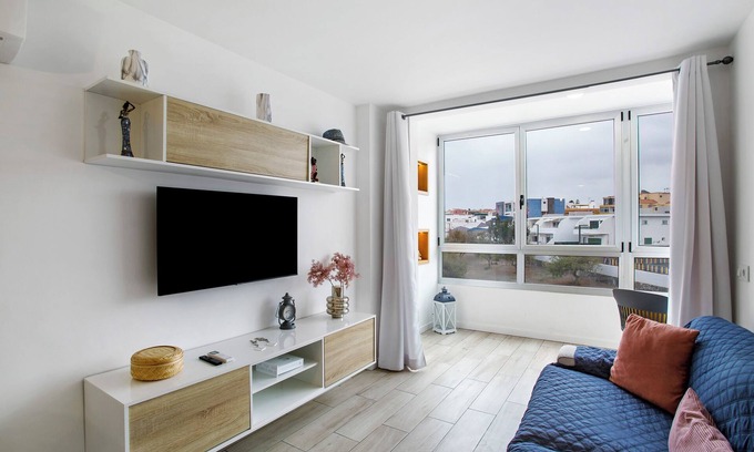 La Garita Apartamento | Apartamento de vacaciones 'Las Palmeras En Playa La Garita' con Wi-Fi y aire acondicionado