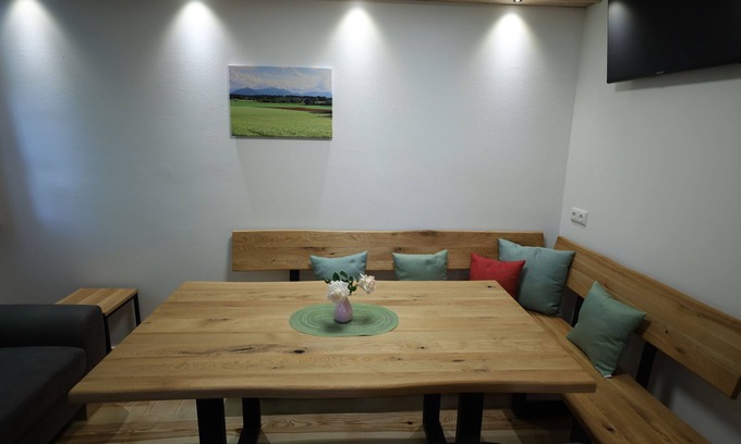 Chieming Apartamento | Vacation apartment Ladybird, 2-5 persons, 3 bedrooms, 54m²