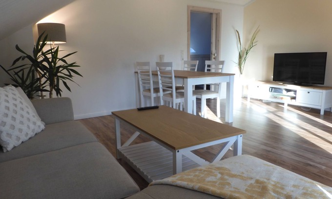 Osterstedt Apartamento | Vacation apartment on a remaining farm in a quiet location between the North Sea and the Baltic Sea