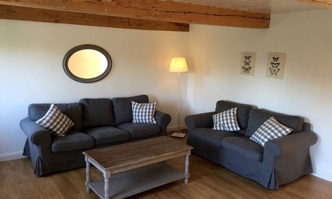 Steinberg Apartamento | Apartamento brisa del mar Báltico en la casa de campo Habernis - Lindenhof Habernis